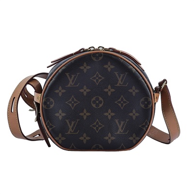 路易威登 LOUIS VUITTON Boite Chapeau Souple PM 圓型肩背包 M45578 晶片款 原花圓餅包 防塵袋