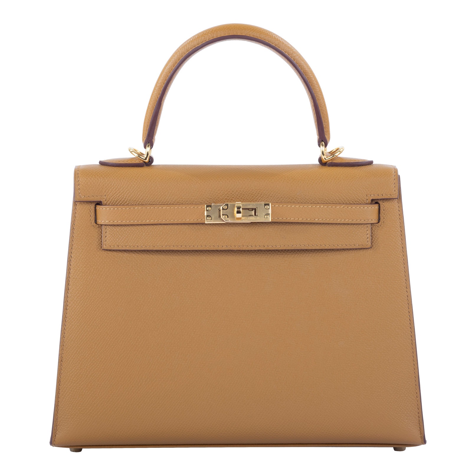 愛馬仕 Hermès Kelly Bag 凱莉包 25 KL25 H038416/B刻 芝麻金釦KELLY25 原廠盒子/防塵袋/背帶/鎖組