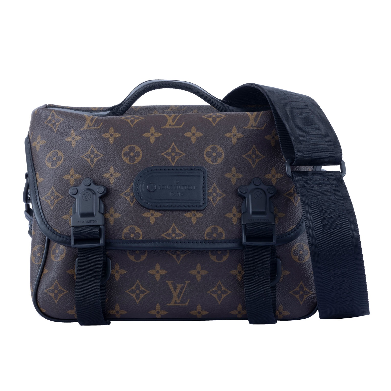 路易威登 LOUIS VUITTON Trail 郵差包 M46972 晶片款 原花TRAIL郵差包 原廠盒子/防塵袋/歐洲購買證明