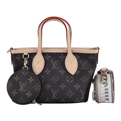 路易威登 LOUIS VUITTON Neverfull BB 單肩包 托特包 M46705 晶片款 原花NEVERFULL BB 原廠盒子/DUST/背帶