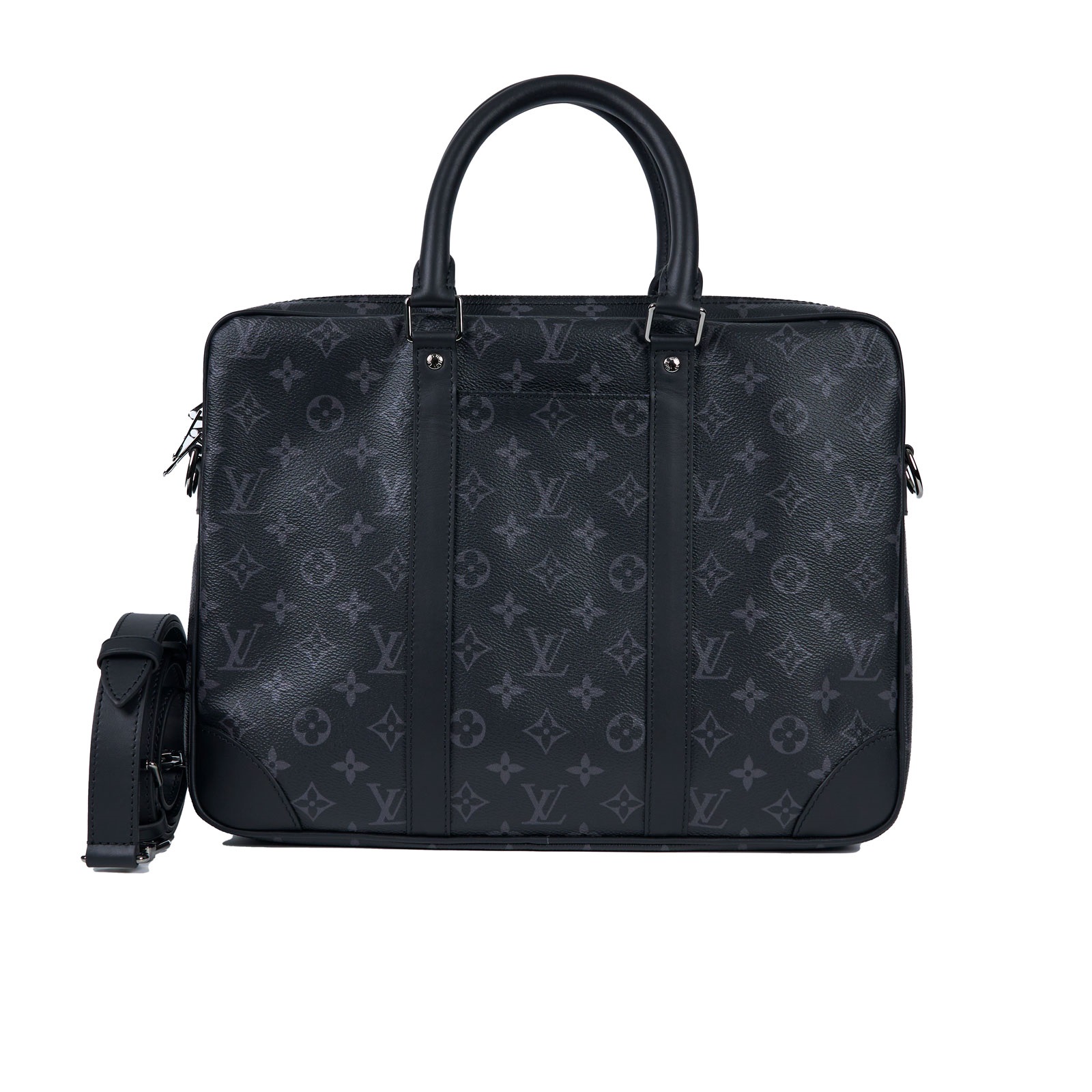 路易威登 LOUIS VUITTON Porte-Documents Voyage PM 公事包 M46457 晶片款  防塵袋/鎖組/原廠盒子