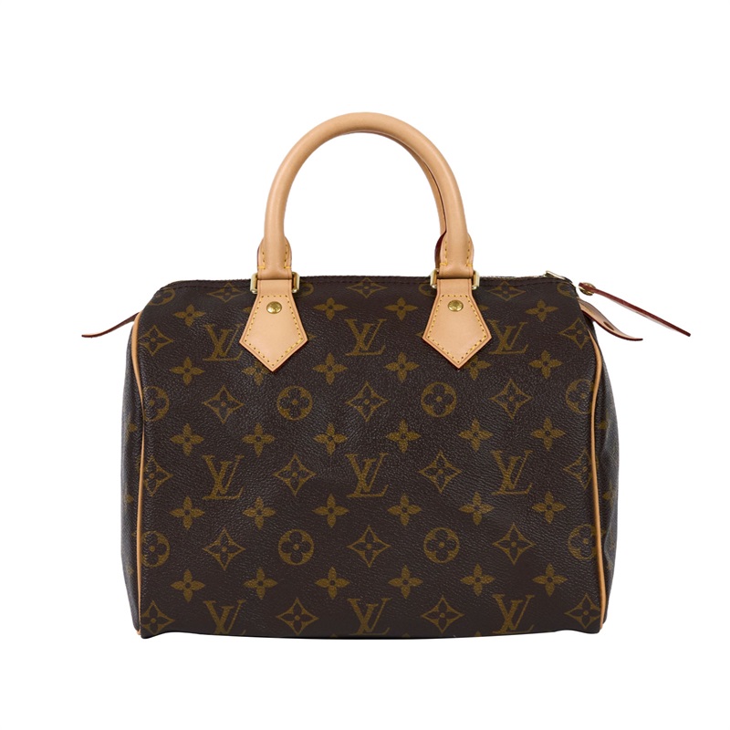 路易威登 LOUIS VUITTON Speedy 25 波士頓包 經典帆布 M41109 　原花SPEEDY25 防塵袋/鎖組