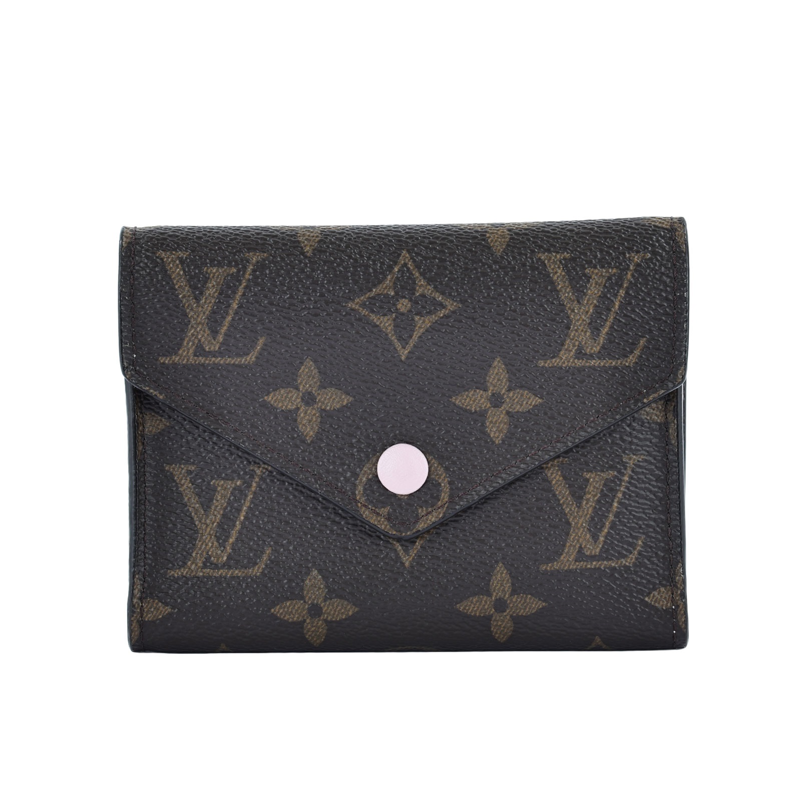 路易威登 LOUIS VUITTON Victorine 錢包 塗層帆布 芭蕾粉色 M62360 粉VICTORINE短夾 防塵袋