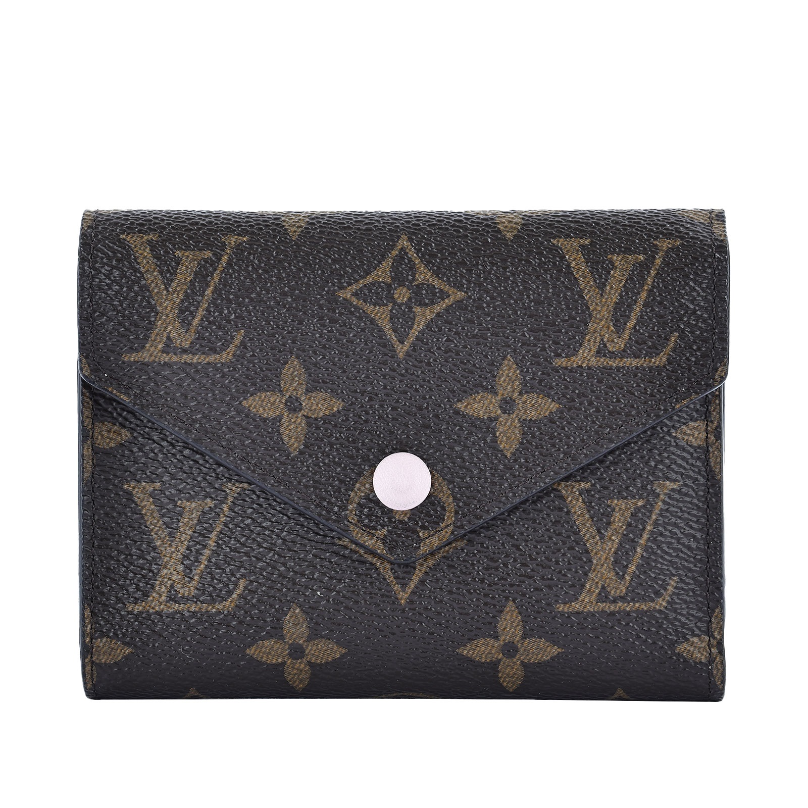 路易威登 LOUIS VUITTON Victorine 錢包 塗層帆布 芭蕾粉色 M62360 原花粉VICTORINE短夾 原廠盒子