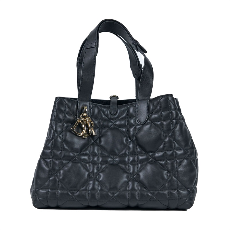 迪奧 CHRISTIAN DIOR Dior Toujours 中型 手提袋  黑色TOUJOURS 中號 防塵袋/原廠盒子