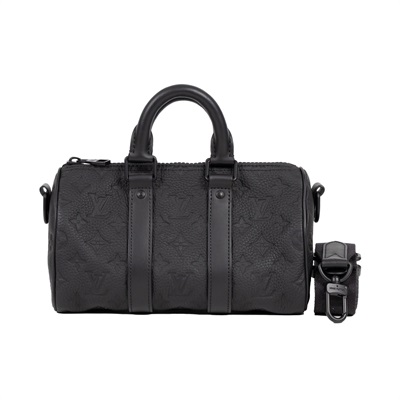 路易威登 LOUIS VUITTON Keepall Bandoulière 25 經典壓紋牛皮 手提 肩背 波士頓包 M20900 晶片款  無附屬品/缺吊牌