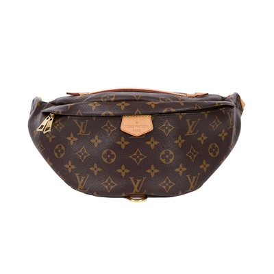 路易威登 LOUIS VUITTON Bumbag 經典帆布 腰包 斜跨包 M43644 原花腰包 原廠盒子/防塵袋