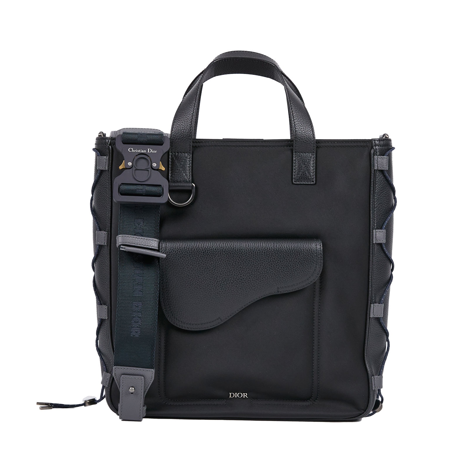 迪奧 CHRISTIAN DIOR Saddle Sacai 聯名 膠囊系列 手提包 1ADSH198US  無附屬品