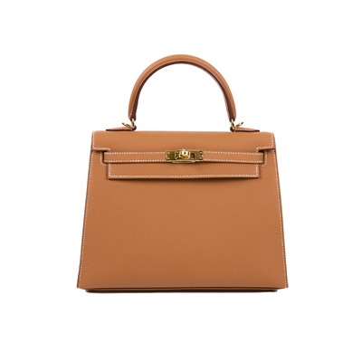 愛馬仕 Hermès Kelly Bag 凱莉包 25 KL25 W刻/WAS680IX  防塵袋/原廠盒子/鎖組/購買證明