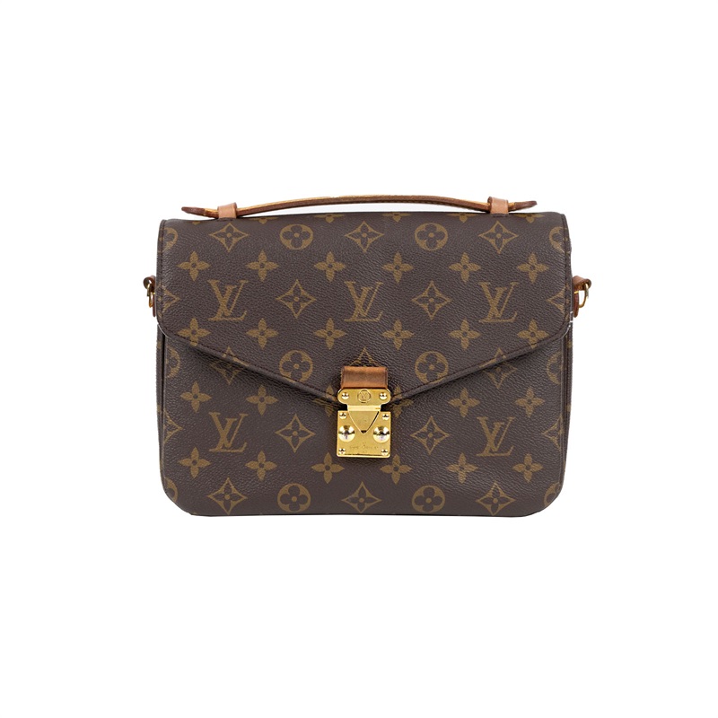 路易威登 LOUIS VUITTON Metis 經典帆布 手提 斜背 郵差包 M40780 原花郵差包 背帶