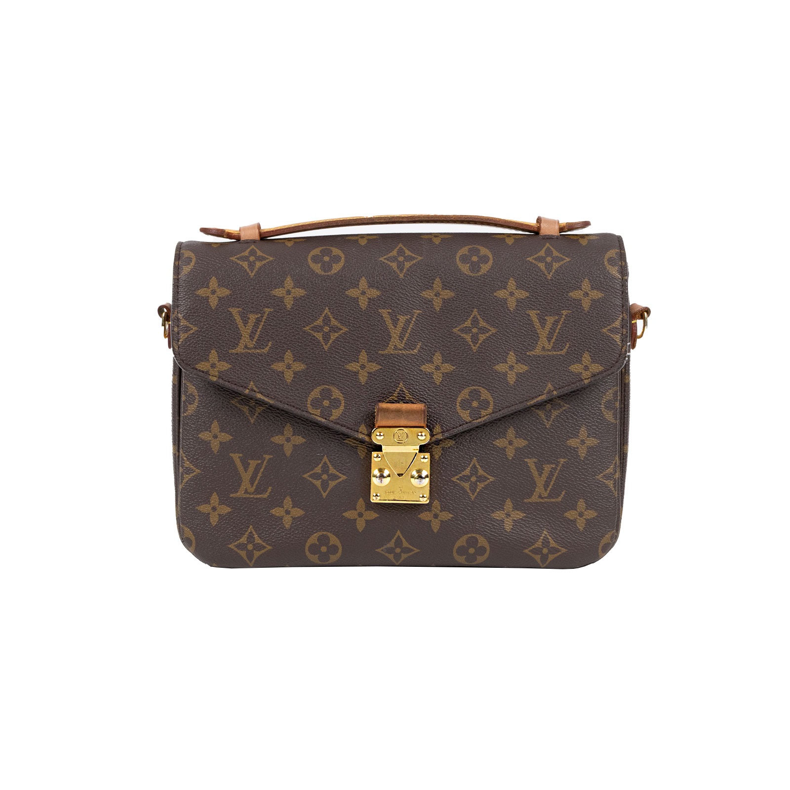 路易威登 LOUIS VUITTON Metis 經典帆布 手提 斜背 郵差包 M40780 原花郵差包 背帶