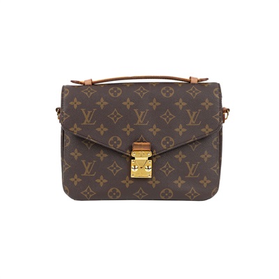 路易威登 LOUIS VUITTON Metis 經典帆布 手提 斜背 郵差包 M40780 原花郵差包 背帶