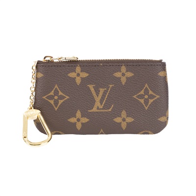 路易威登 LOUIS VUITTON 鑰匙零錢包 吊飾 M62650 晶片款 原花拉鍊鑰匙包 防塵袋