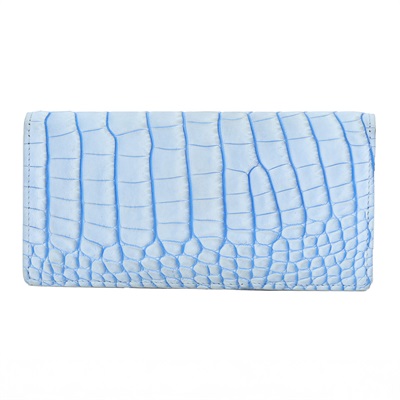 路易威登 LOUIS VUITTON Brazza 錢包 長夾 N80786 晶片款 白藍鱷魚BRAZZA 防塵袋/購買證明/瀕臨絕種野生動植物國際貿易公約