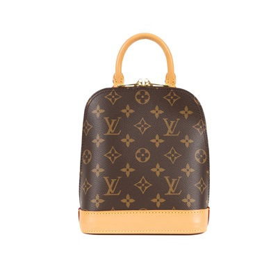路易威登 LOUIS VUITTON Alma 背包 M47132 晶片款 原花ALMA背包 防塵袋/鎖組/購買證明
