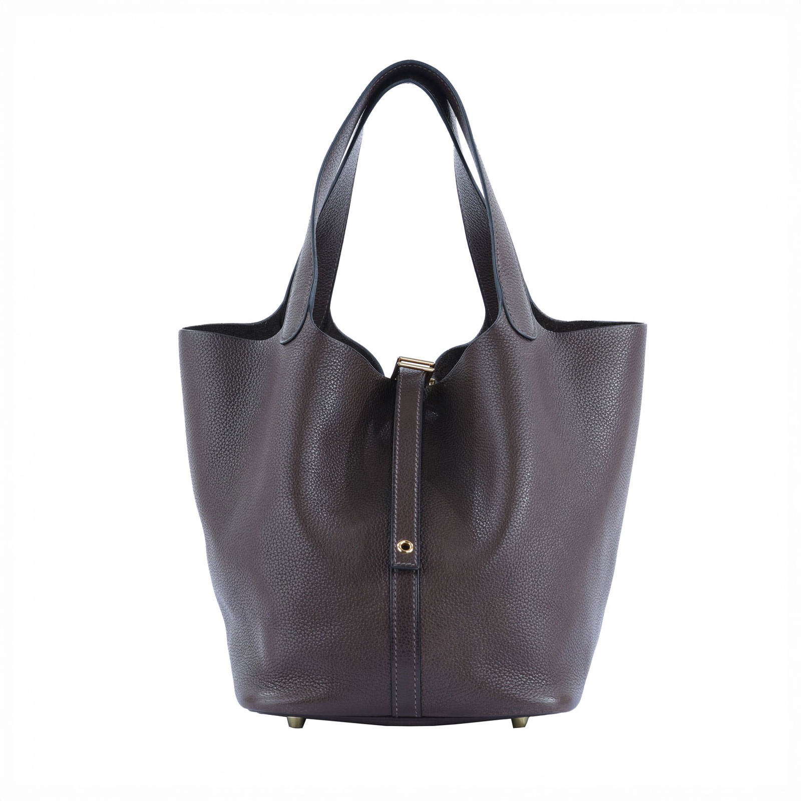 愛馬仕 Hermès Picotin Lock 22 菜籃子包 PT22 U ☆馬鞍PICOTIN22 原廠盒子/防塵袋/鎖組