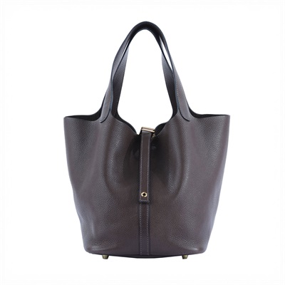 愛馬仕 Hermès Picotin Lock 22 菜籃子包 PT22 U ☆馬鞍PICOTIN22 原廠盒子/防塵袋/鎖組