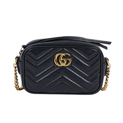 古馳 GUCCI Marmont 迷你袋 448065 黑MARMONT相機包 防塵袋