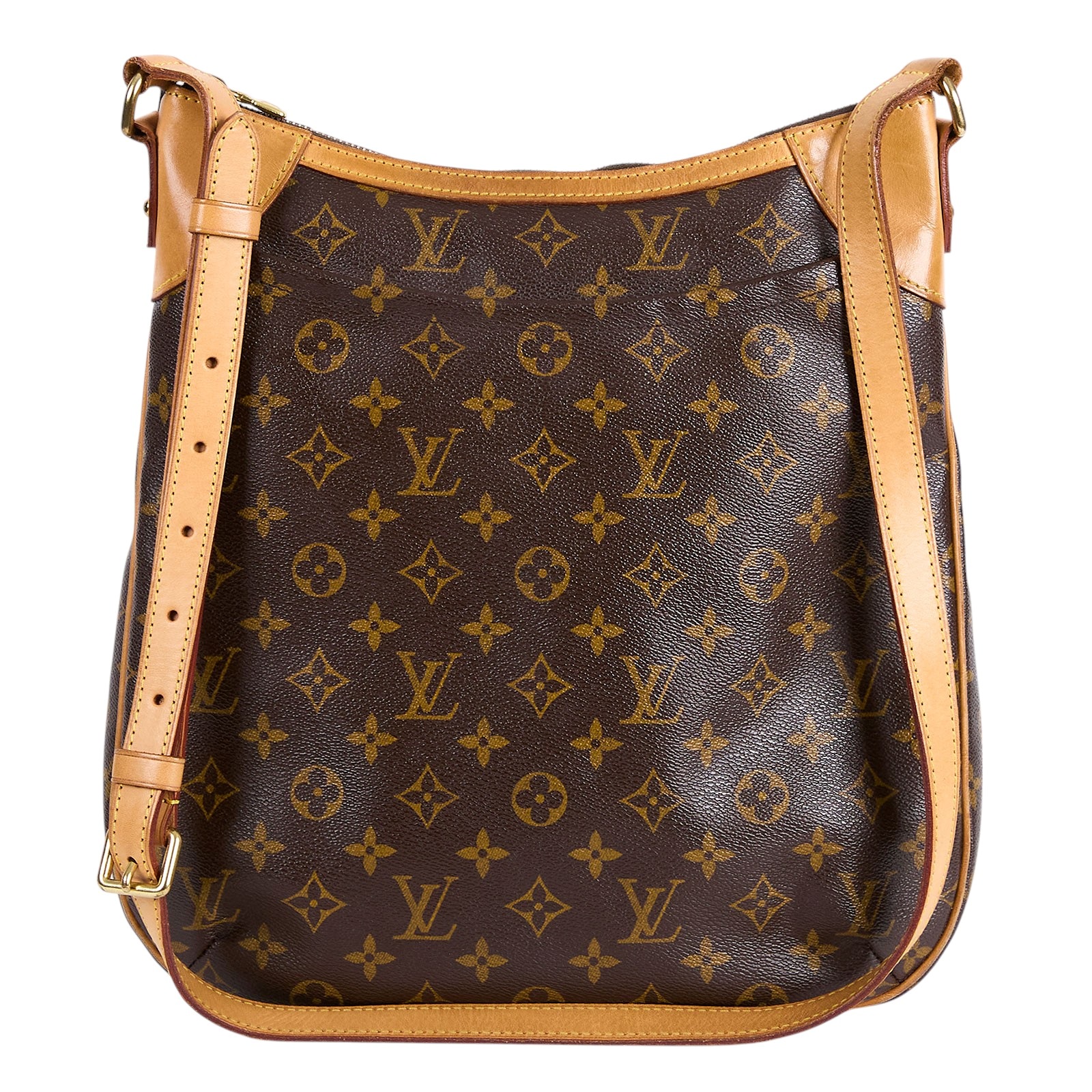路易威登 LOUIS VUITTON Odéon MM 拉鏈 肩背包 M56389 原花ODEON MM 防塵袋