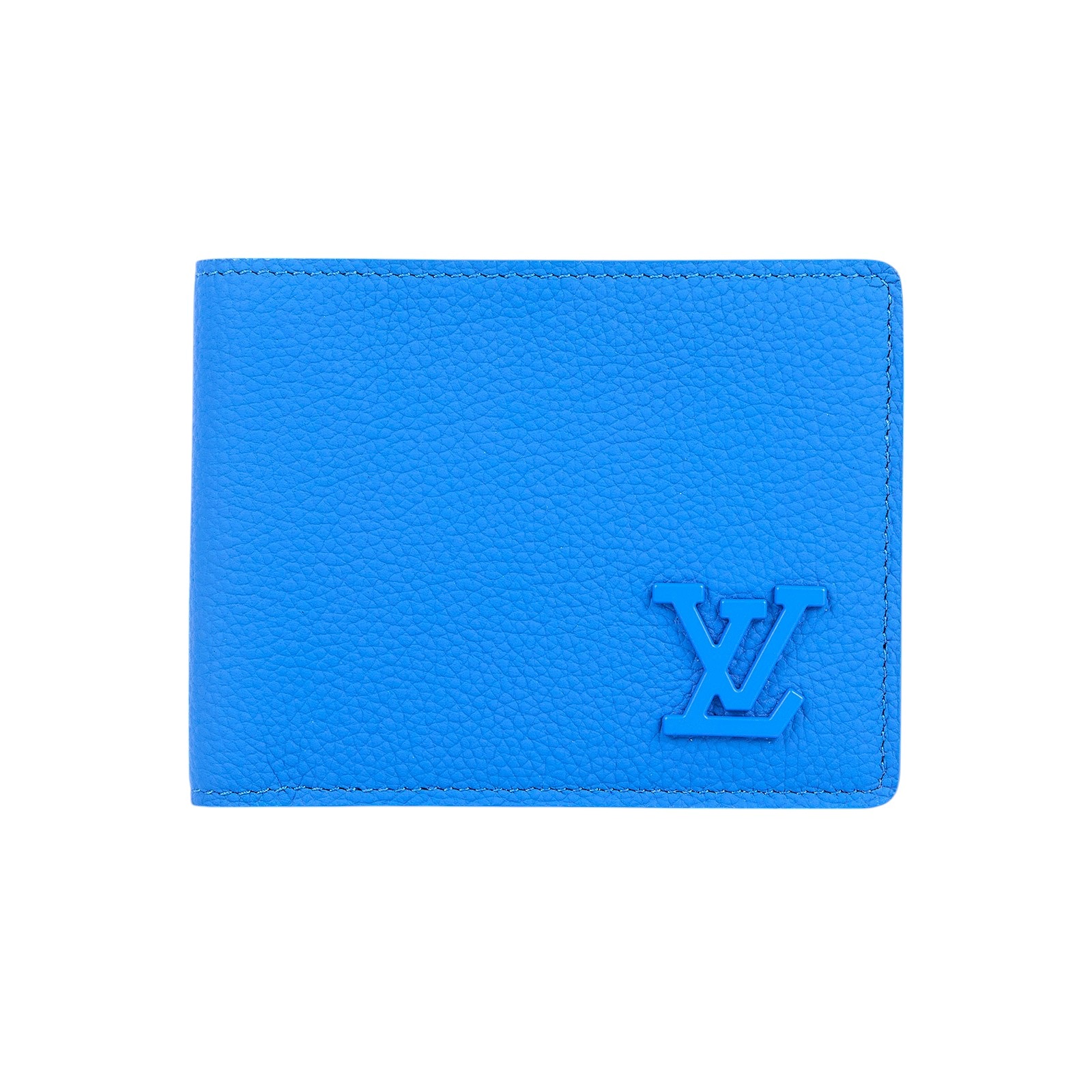 路易威登 LOUIS VUITTON Multiple 錢包 短夾 M82272 藍二折短夾 防塵袋