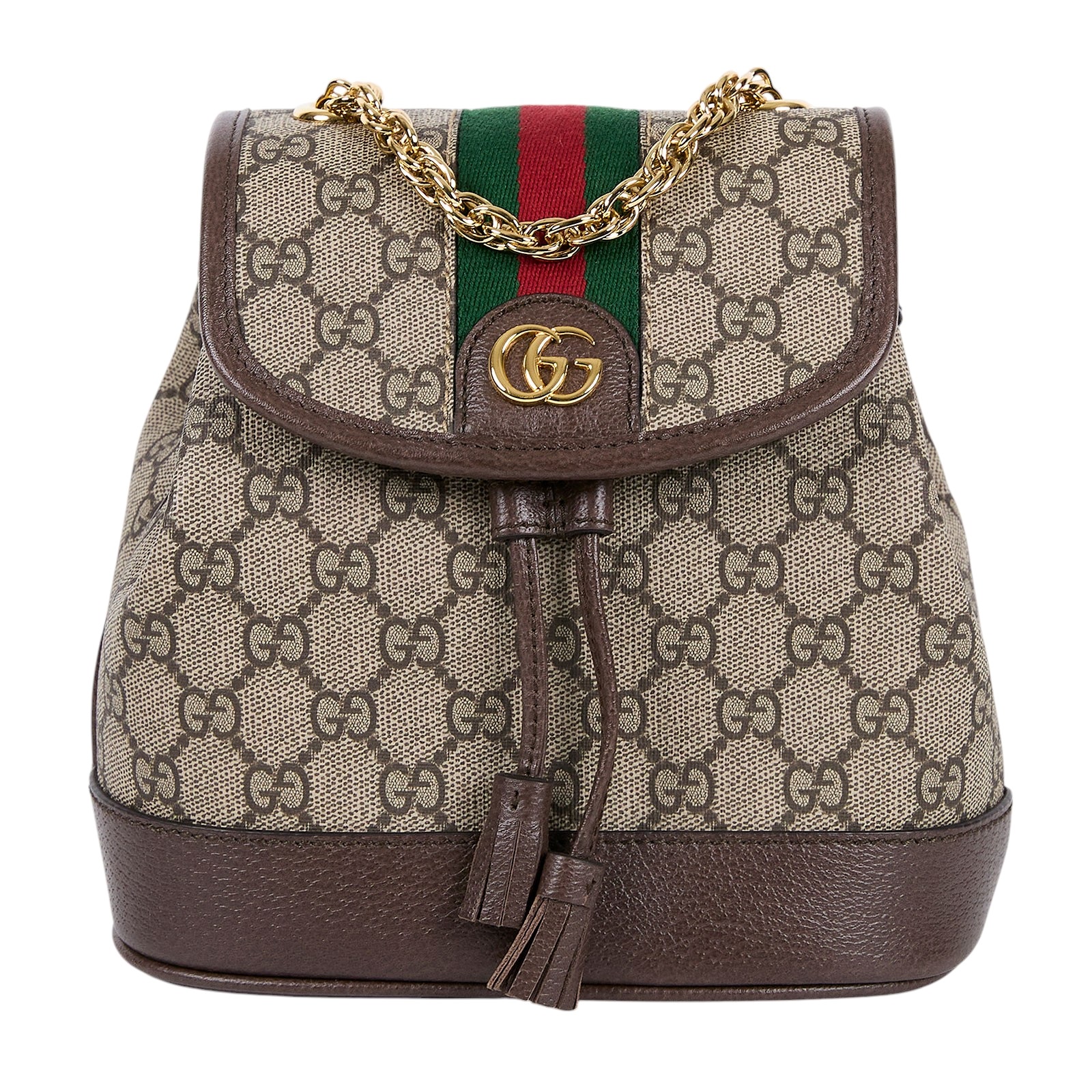 古馳 GUCCI Ophidia Mini 迷你 後背包 795221 棕G紋後背包 原廠盒子/防塵袋