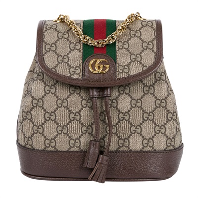 古馳 GUCCI Ophidia Mini 迷你 後背包 795221 棕G紋後背包 原廠盒子/防塵袋