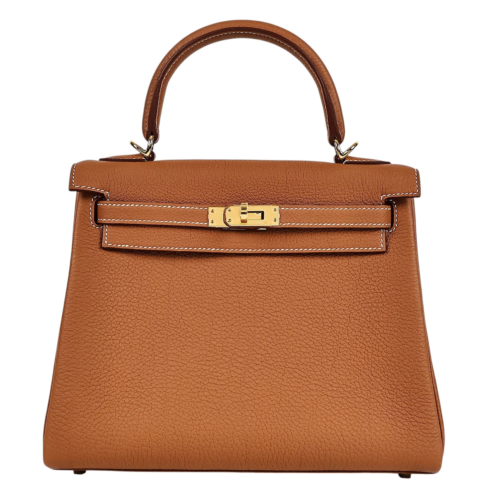 愛馬仕 Hermès Kelly Bag 凱莉包 25 KL25 H044624/K刻  原廠盒子/防塵袋/背帶/鎖組/購買證明影本