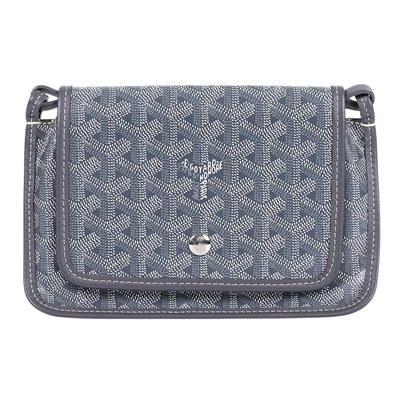 高雅德 GOYARD Plumet Pocket Wallet 肩背 隨身錢包 PLUMETPMLTY ☆灰PLUMET 防塵袋