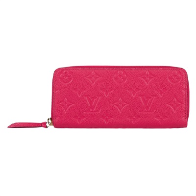 路易威登 LOUIS VUITTON Zippy 錢包 長夾 桃紅色 M83639 桃粉ZIPPY拉鍊長夾 原廠盒子/防塵袋