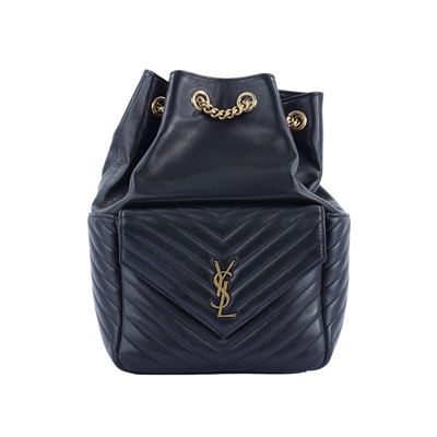 聖羅蘭 YSL SAINT LAURENT Joe 後背包 6726091EL07 ☆黑金JOE後背包 防塵袋