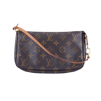 路易威登 LOUIS VUITTON Monogram 經典帆布 手提 麻將包 M40712 原花麻將包 無附屬品