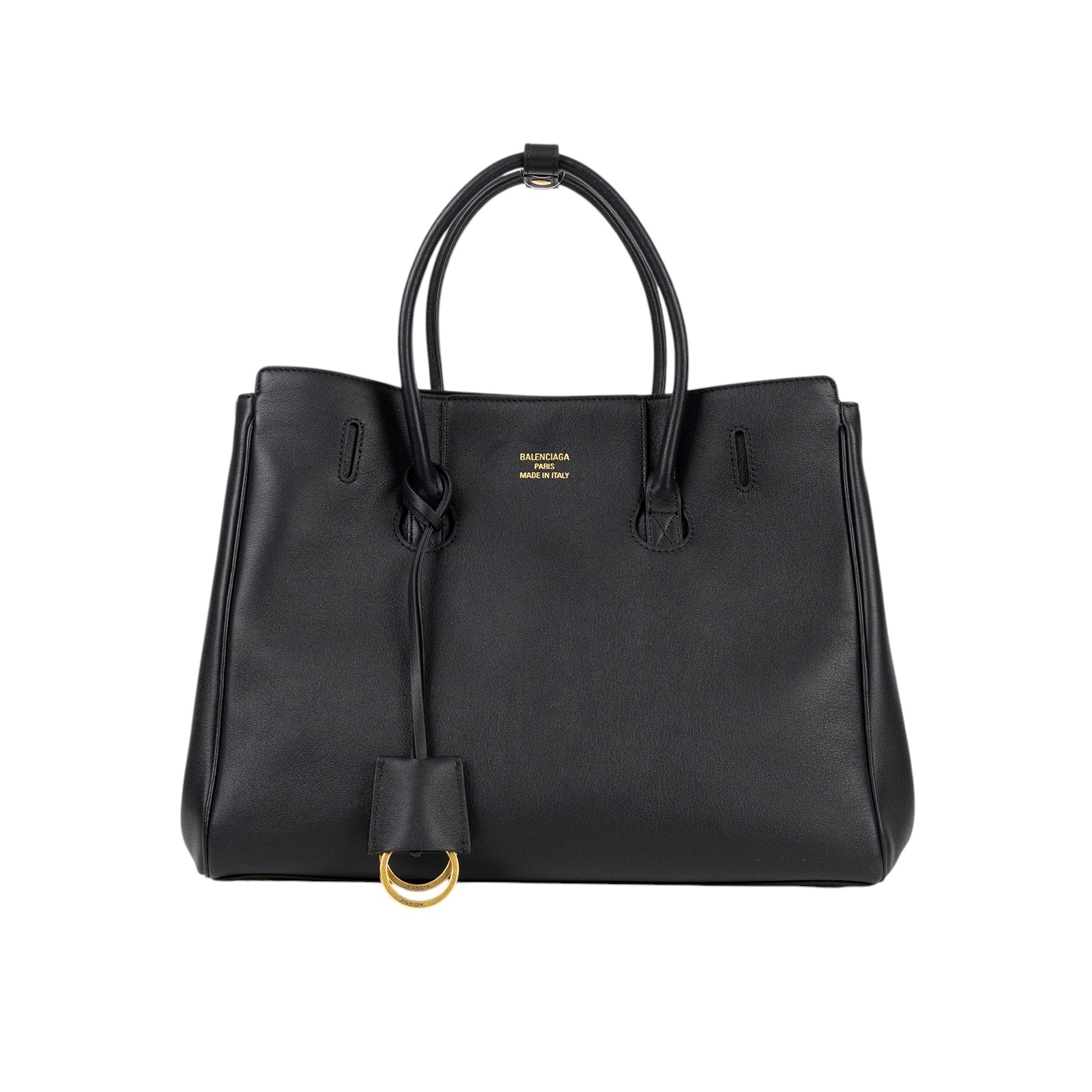 巴黎世家 BALENCIAGA Hampton Carry All Small 手提包 8133572ABAV 黑HAMPTON SMALL 防塵袋/背帶