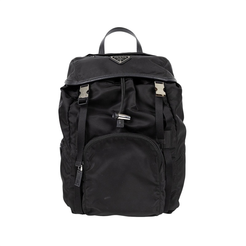 普拉達 PRADA Re-Nylon 背囊 1BZ039_RV44 尼龍後背包 防塵袋/此商品掀蓋扣環少一顆