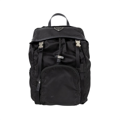 普拉達 PRADA Re-Nylon 背囊 1BZ039_RV44 尼龍後背包 防塵袋/此商品掀蓋扣環少一顆