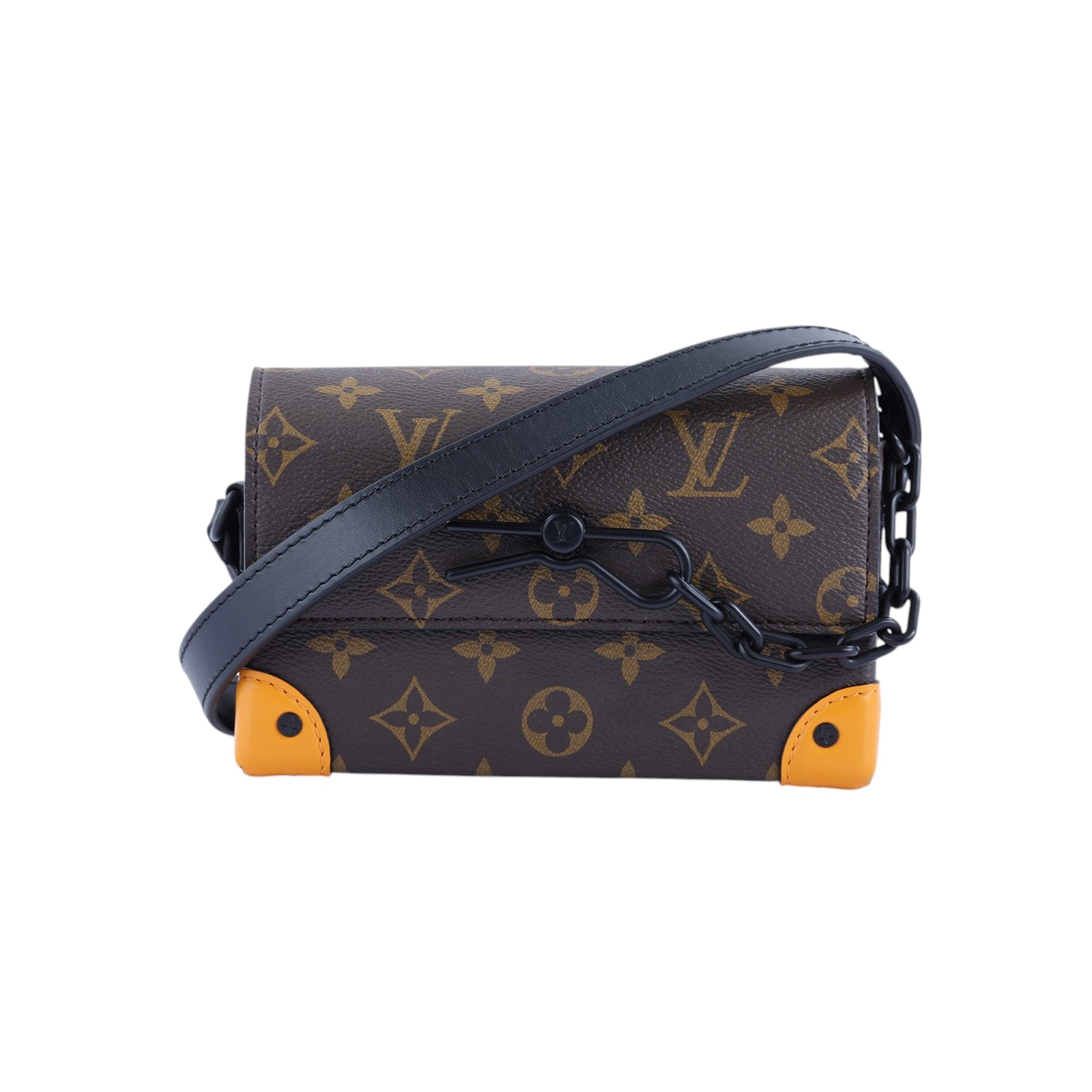路易威登 LOUIS VUITTON Steamer 肩背 隨身錢包 M82534 晶片款 原花STEAMER 原廠盒子/防塵袋/購買證明
