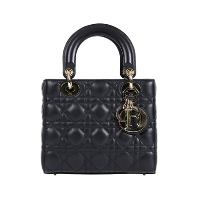 迪奧 CHRISTIAN DIOR Lady Dior My ABCDior 小型 肩背 手提包 羊皮 M0538ONGE  原廠盒子/防塵袋/保證卡/購買證明