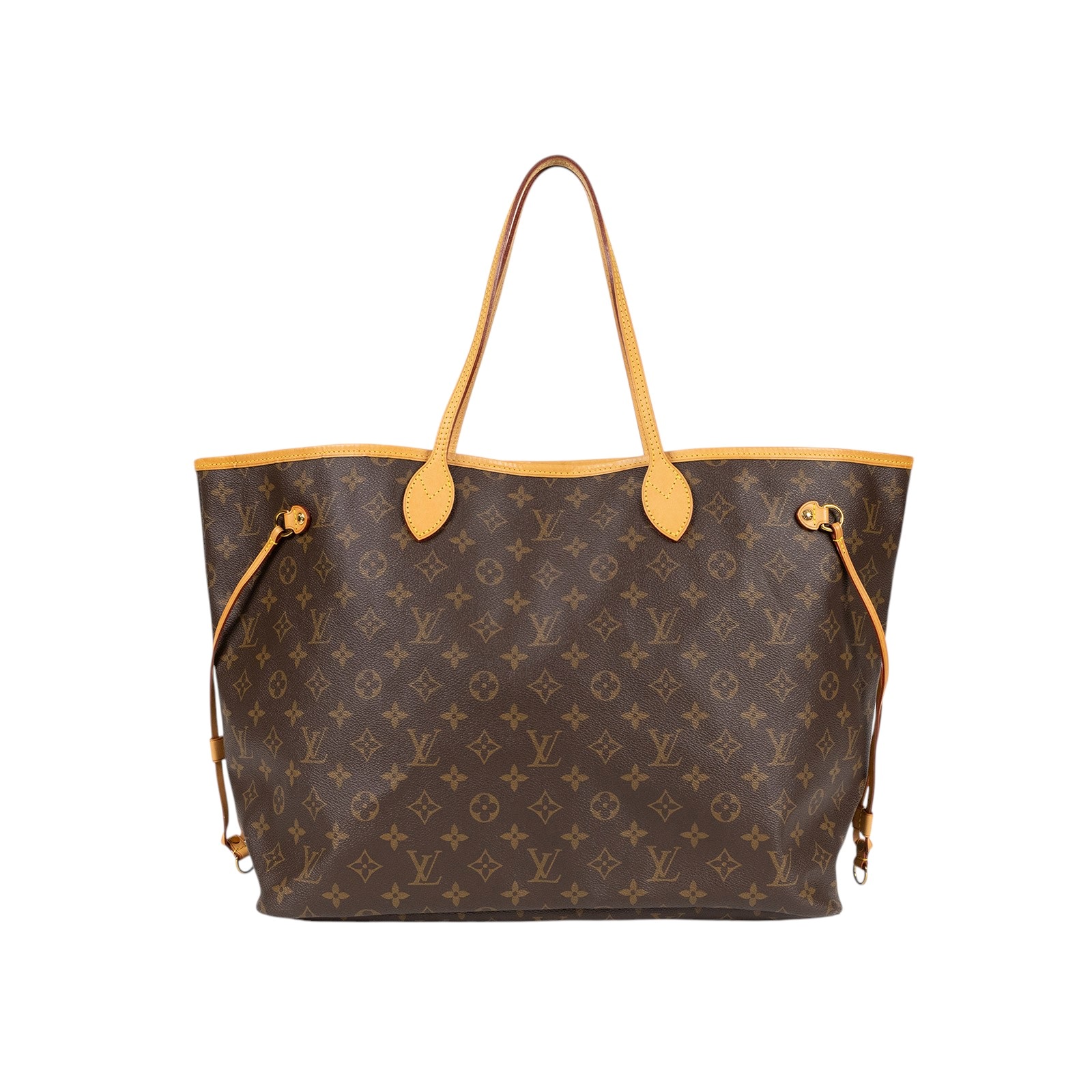 路易威登 LOUIS VUITTON Neverfull GM 托特包 經典帆布 駝色 M46978 原花 NEVERFULL GM 防塵袋/內袋
