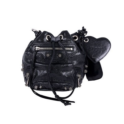 巴黎世家 BALENCIAGA Le Cagole Arena XS 水桶包 7024311VG9Y  防塵袋/購買證明