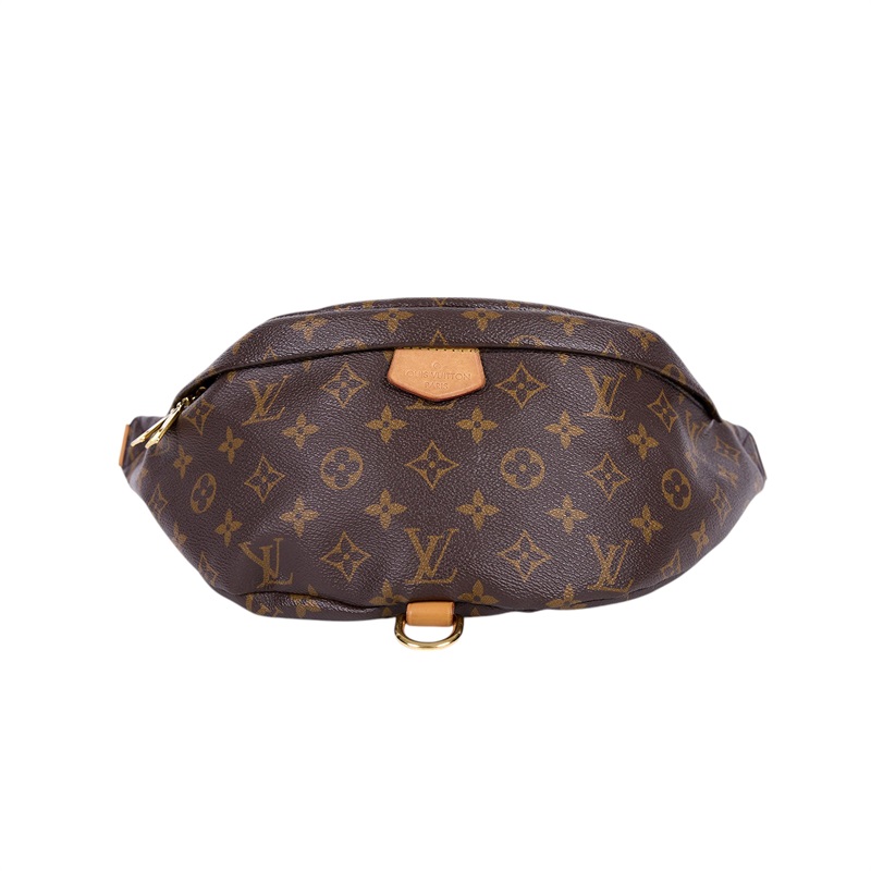 路易威登 LOUIS VUITTON Bumbag 經典帆布 腰包 斜跨包 M43644 原花腰包 防塵袋