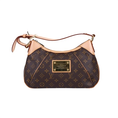 路易威登 LOUIS VUITTON Thames PM 經典帆布 手提 單肩包 M56384 原花THAMES PM 南瓜包 防塵袋