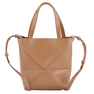 羅意威 LOEWE Mini Puzzle Fold Tote 肩背 手提包 迷你 A657V25X01 焦糖PUZZLE FOLD MINI 防塵袋
