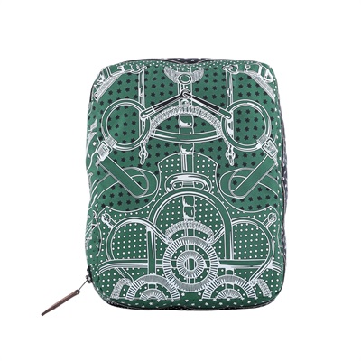 愛馬仕 Hermès Eperon dOr Bandana Travelsilk PM EPERONDBTPM Z 絲巾收納包 原廠盒子