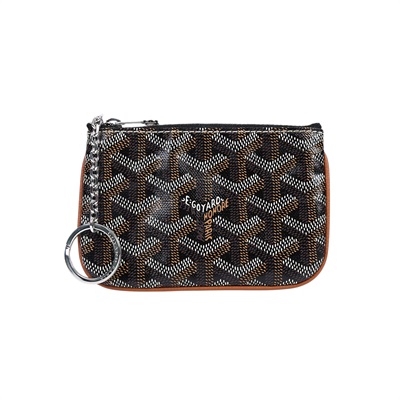高雅德 GOYARD Sénat Nano Key Pouch 鑰匙包 SENAPCNANTY 焦糖鑰匙零錢包 無附屬品