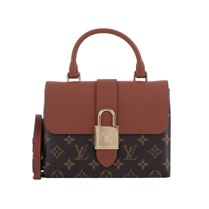 路易威登 LOUIS VUITTON Locky BB 手提包 焦糖色 M44654 晶片款 原花LOCKY BB 防塵袋/背帶