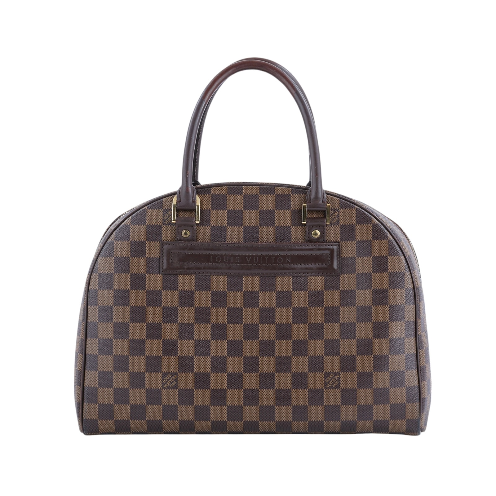 路易威登 LOUIS VUITTON Nolita 棕棋盤格 手提包 N41455 棋盤NOLITA 無附屬品