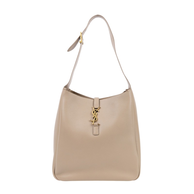 聖羅蘭 YSL SAINT LAURENT LE 5 À 7 滑面皮革 柔軟 大型 手袋 手提 肩背包 753837AAAUQ  防塵袋