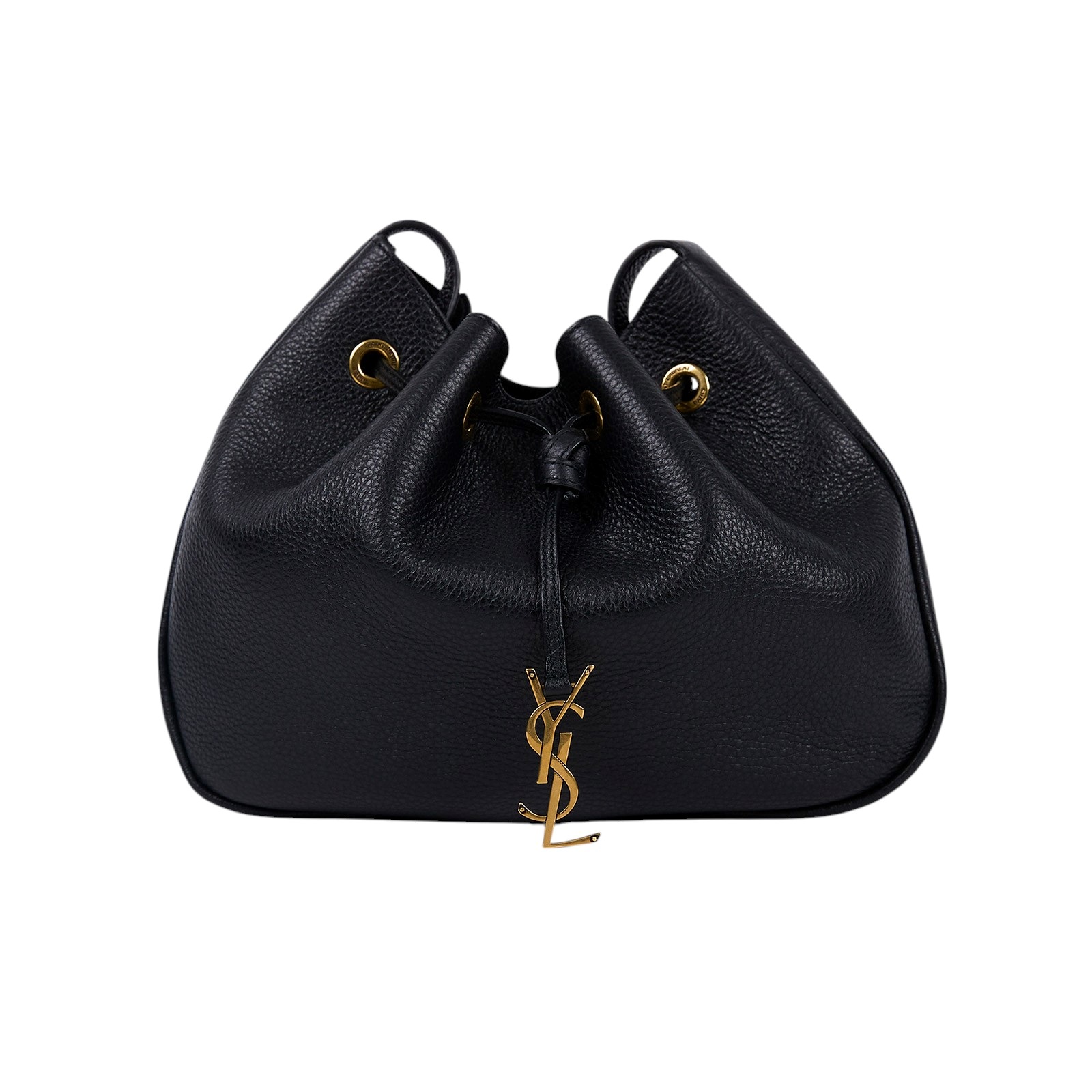 聖羅蘭 YSL SAINT LAURENT Paris VII 粒面皮革 Hobo手袋 小型 796626AADUU  防塵袋/購買證明