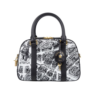 迪奧 CHRISTIAN DIOR D-Vibe 保齡球袋 中型 M1340UDEP 刺繡D-VIBE保齡球包 中款 防塵袋/保證卡/購買證明