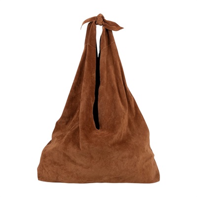 安靜奢華主義 THE ROW Bindle 麂皮 Hobo 包  咖麂皮TOTE 無附屬品