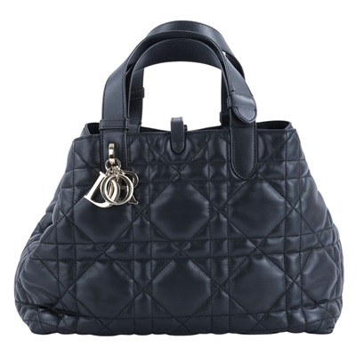 迪奧 CHRISTIAN DIOR Toujours 中型 手提包 M2821OSNW 黑TOUJOURS 中號 防塵袋